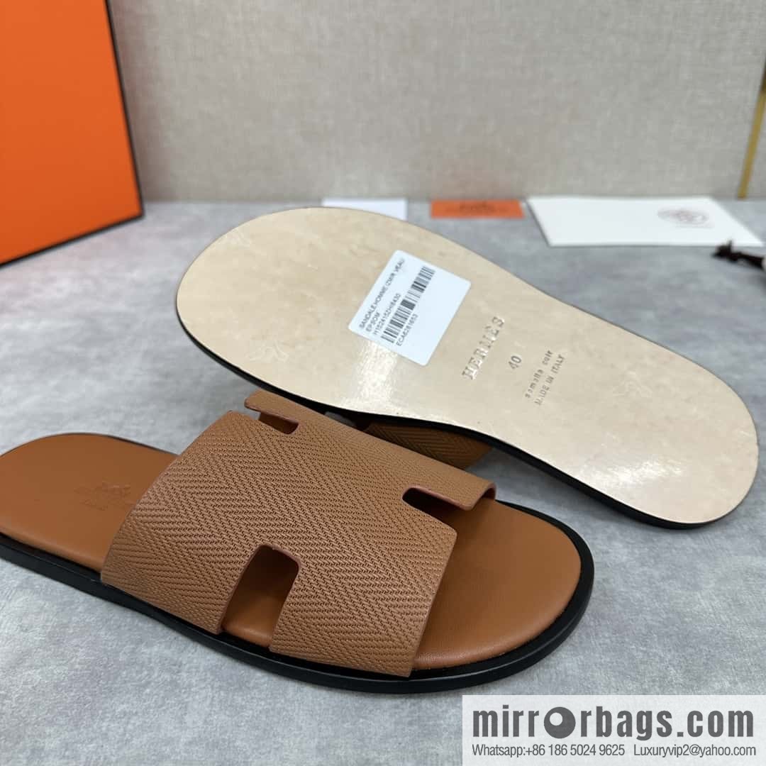 💋💍 H home, new slippers Hermès * Hermès-Shi, the latest classic Lzmir men's sandals
