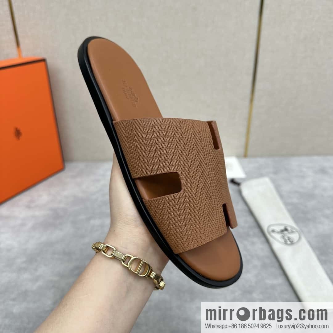 💋💍 H home, new slippers Hermès * Hermès-Shi, the latest classic Lzmir men's sandals