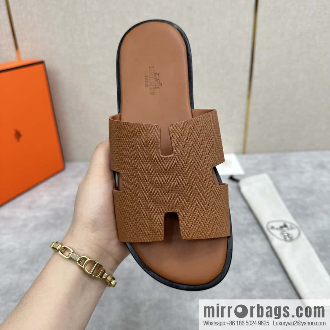 💋💍 H home, new slippers Hermès * Hermès-Shi, the latest classic Lzmir men's sandals