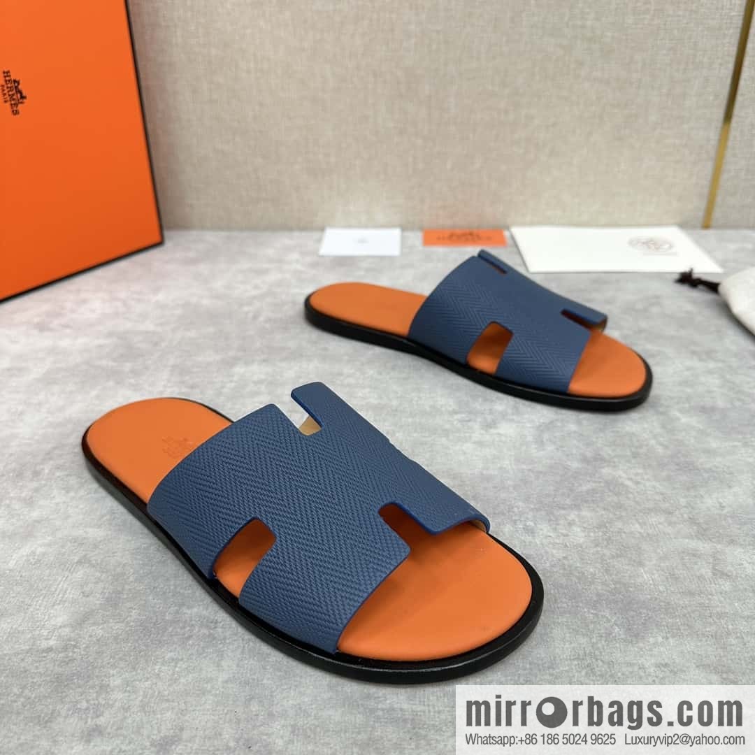 💋💍 H home, new slippers Hermès * Hermès-Shi, the latest classic Lzmir men's sandals