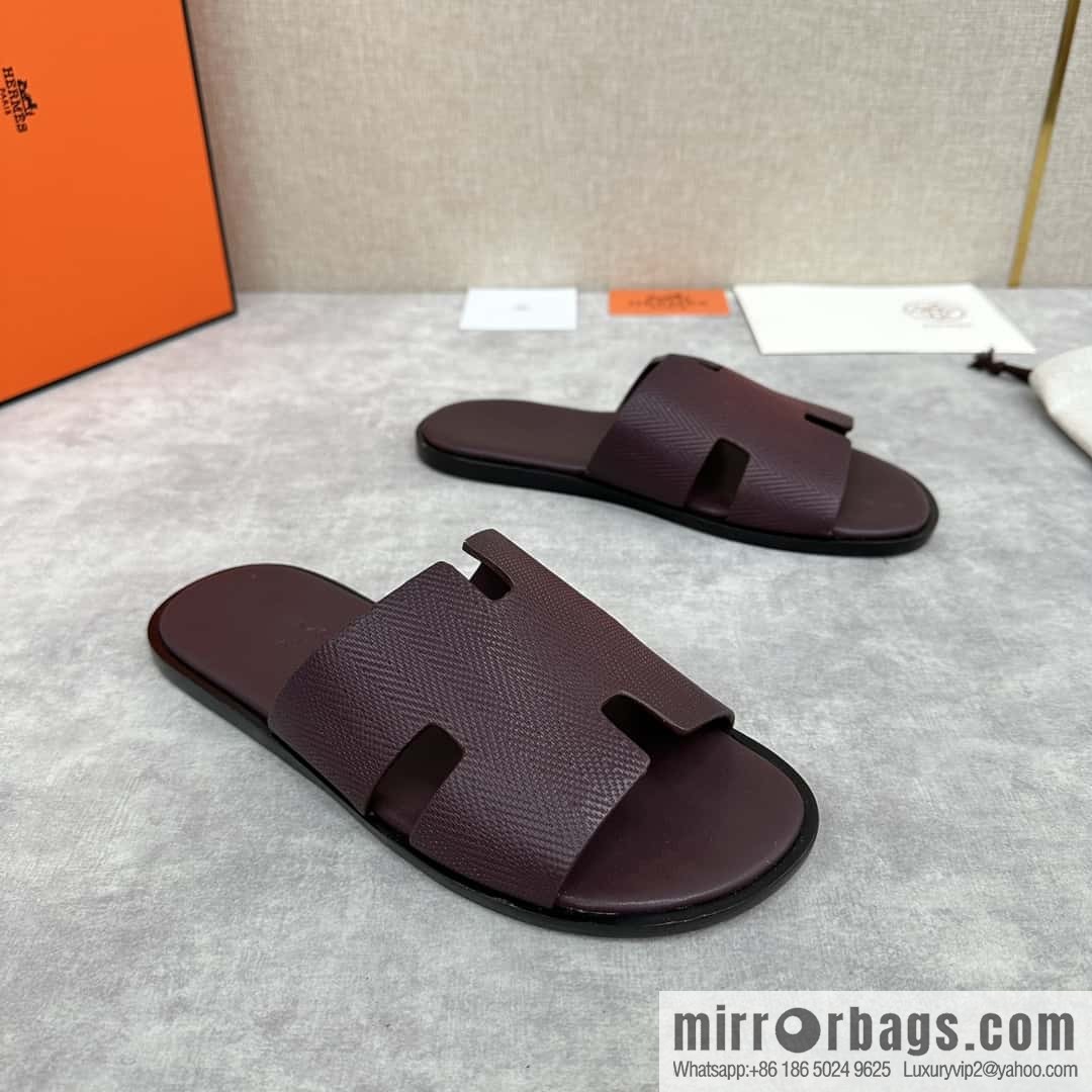 💋💍 H home, new slippers Hermès * Hermès-Shi, the latest classic Lzmir men's sandals