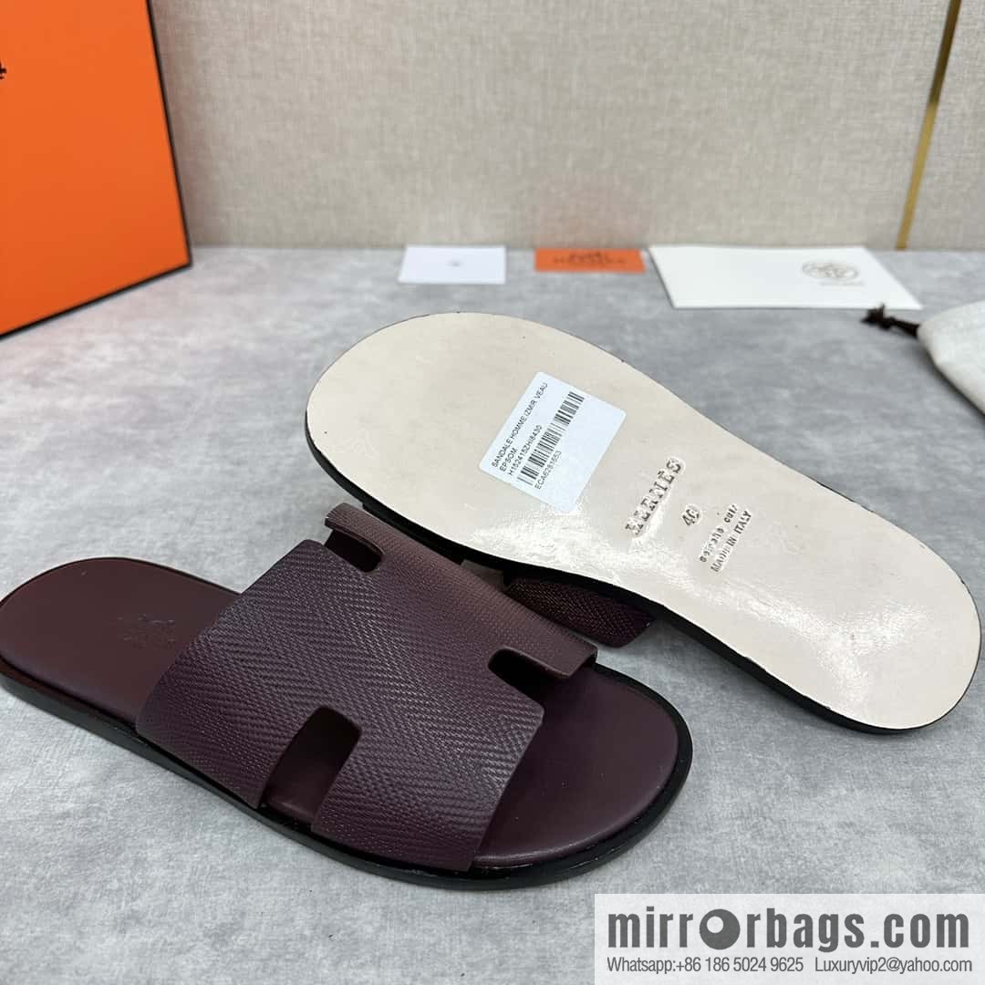 💋💍 H home, new slippers Hermès * Hermès-Shi, the latest classic Lzmir men's sandals