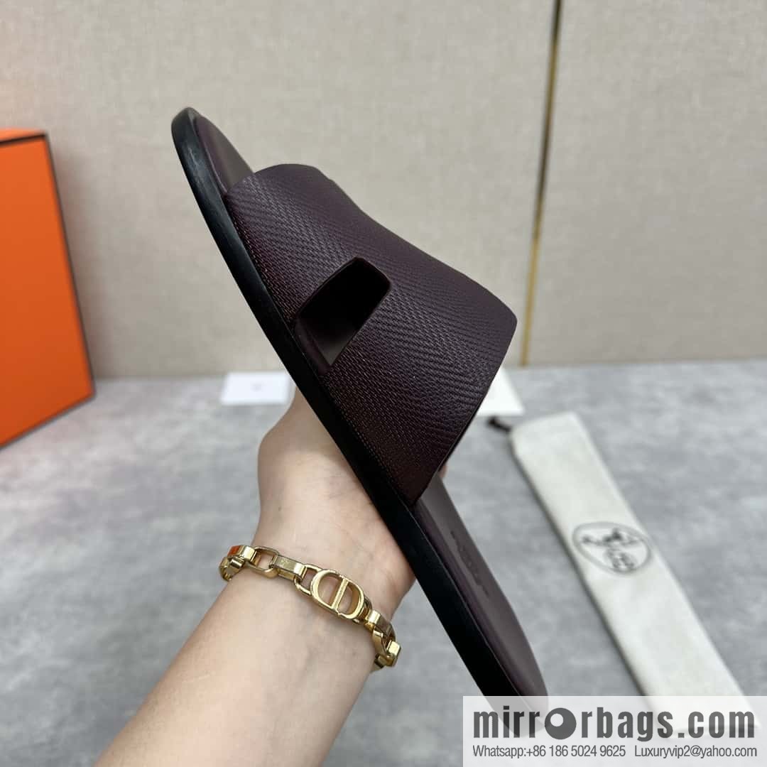💋💍 H home, new slippers Hermès * Hermès-Shi, the latest classic Lzmir men's sandals
