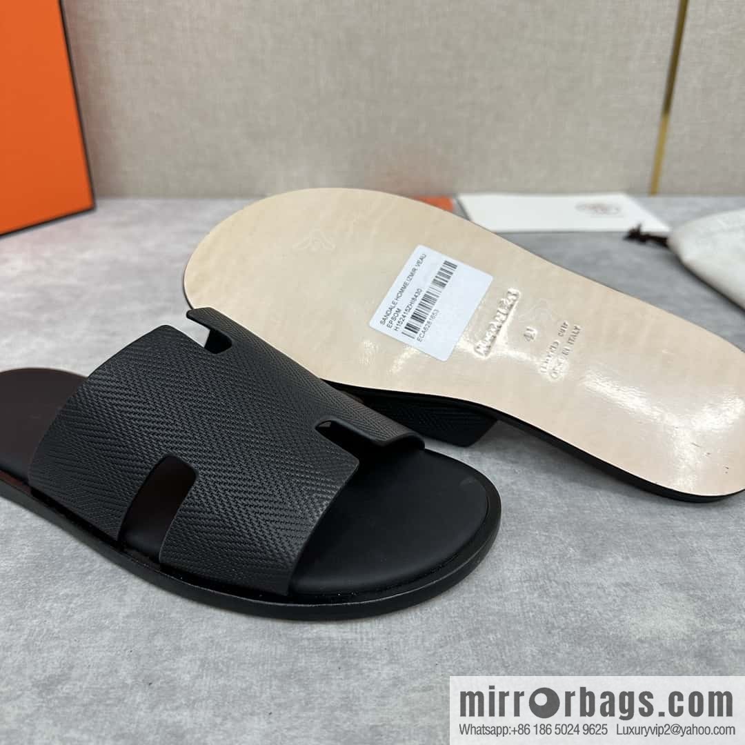 💋💍 H home, new slippers Hermès * Hermès-Shi, the latest classic Lzmir men's sandals