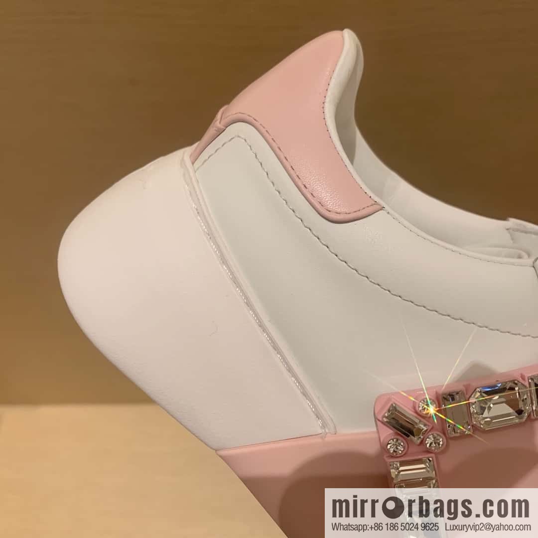 RV Top Version Drill Buckle Casual Roger vivier Spring/Summer 2024 🍃 Drill Buckle Casual!