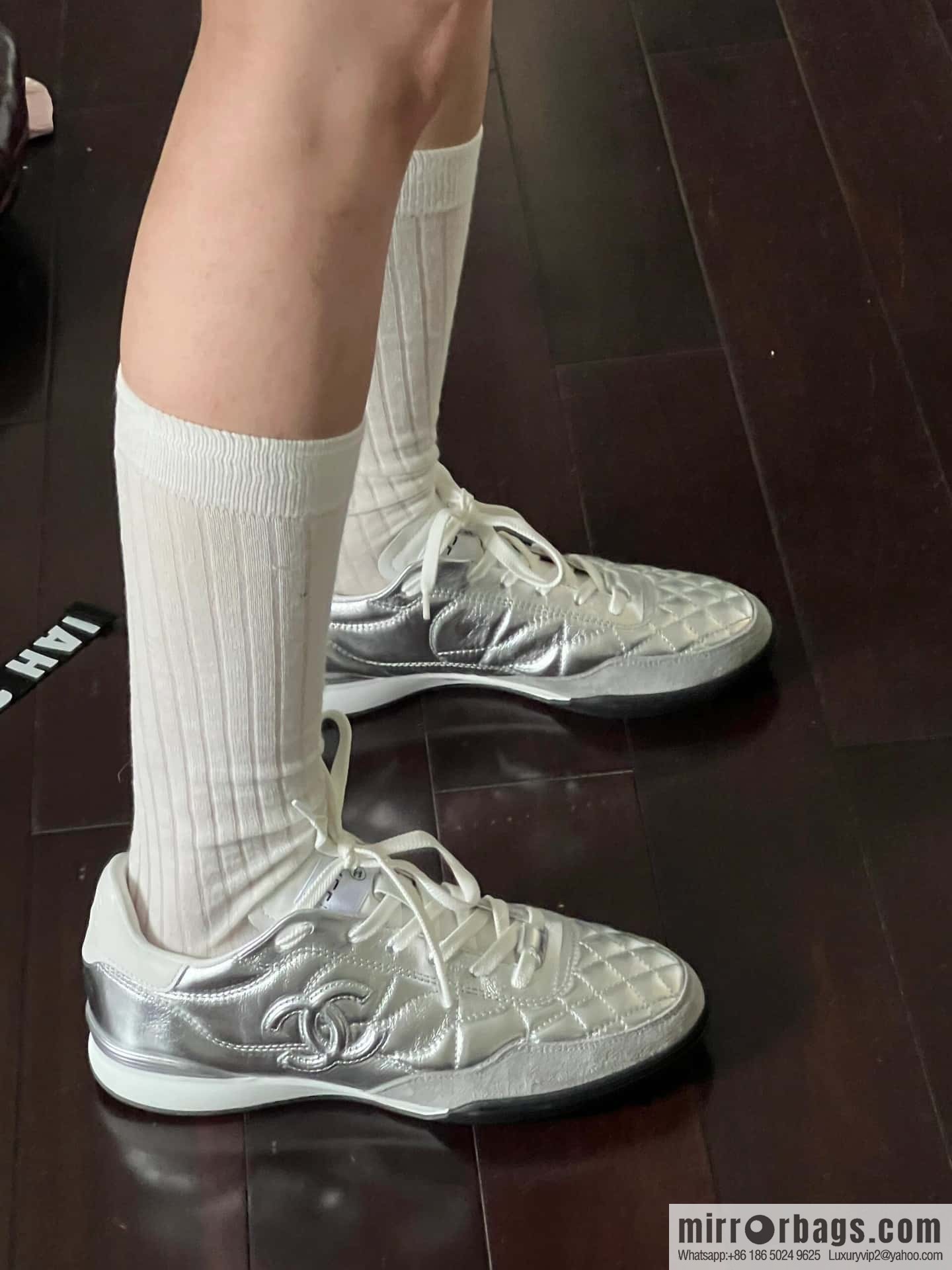 CHANEL Xiaoxiang Latest rhombus third generation, double C football shoes⚽