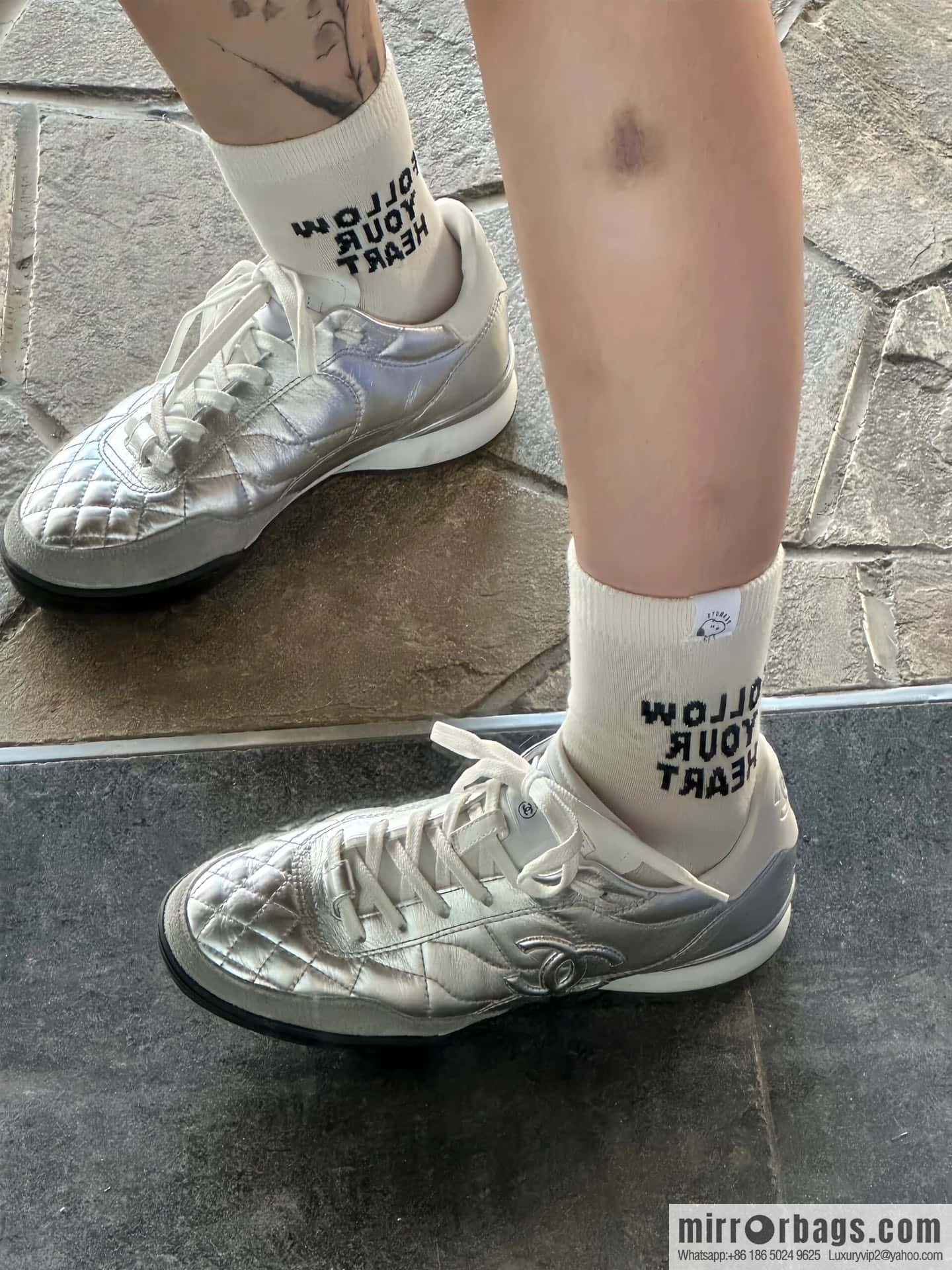 CHANEL Xiaoxiang Latest rhombus third generation, double C football shoes⚽
