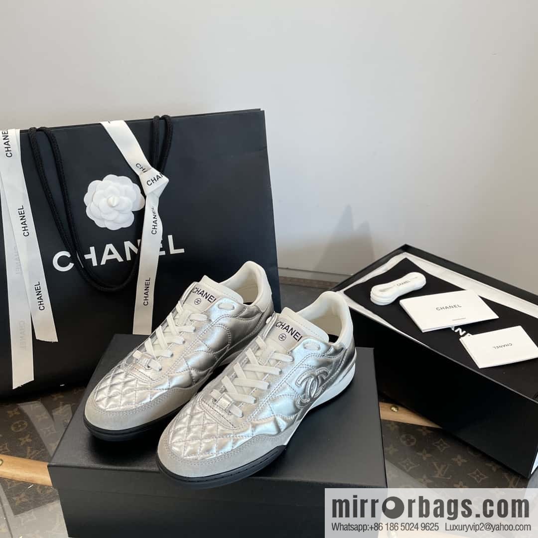 CHANEL Xiaoxiang Latest rhombus third generation, double C football shoes⚽