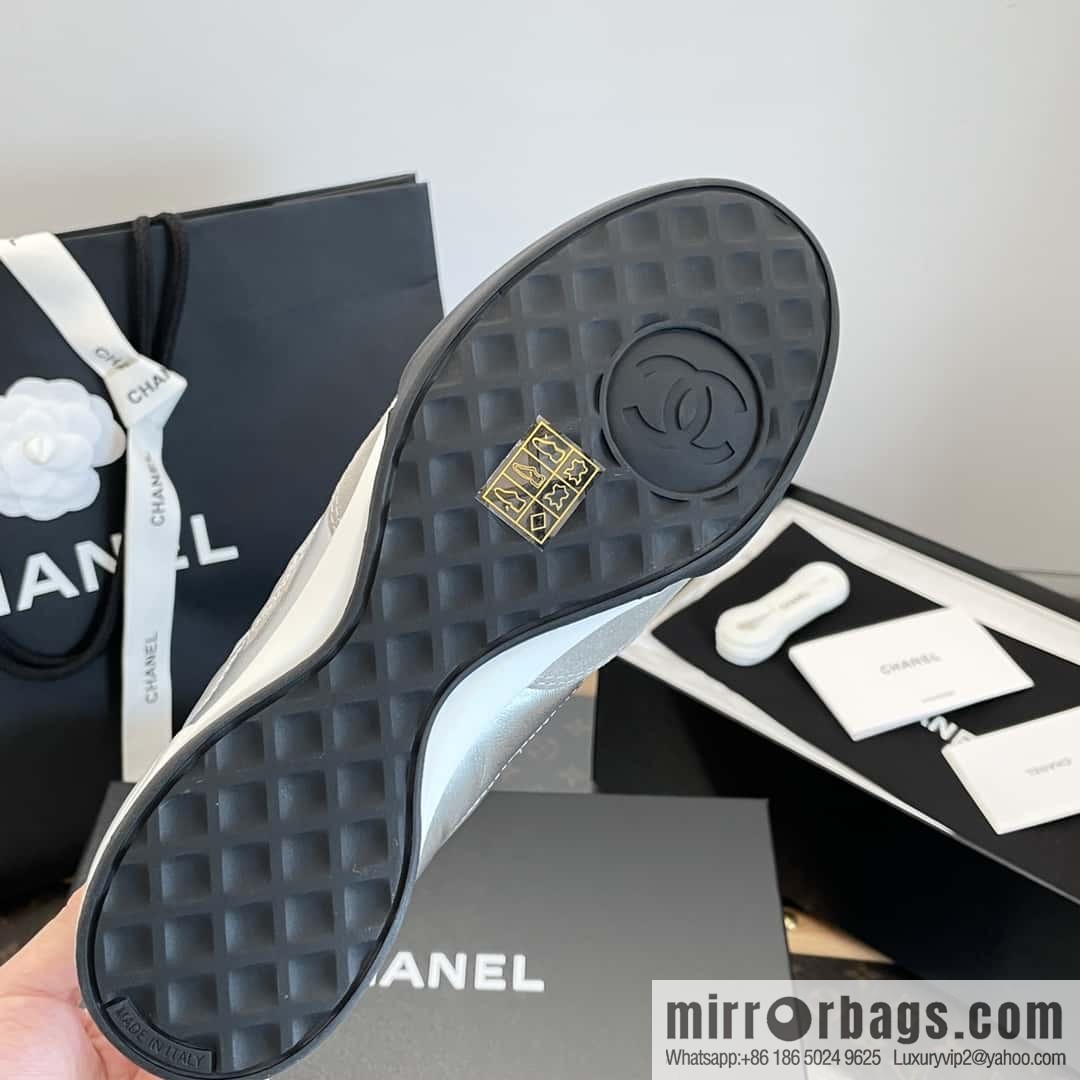 CHANEL Xiaoxiang Latest rhombus third generation, double C football shoes⚽