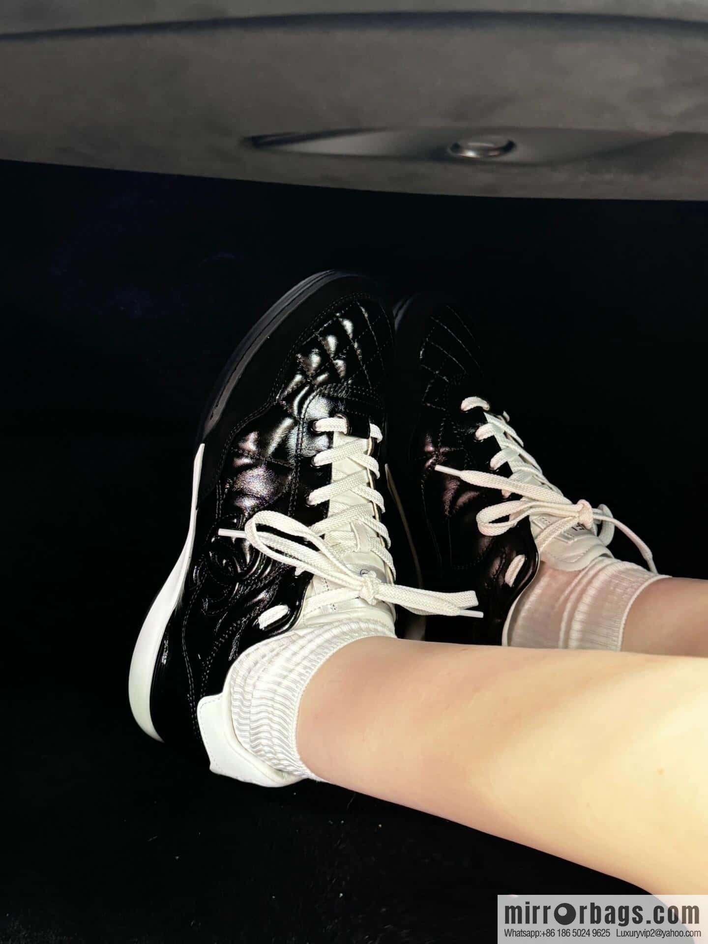 CHANEL Xiaoxiang Latest rhombus third generation, double C football shoes⚽