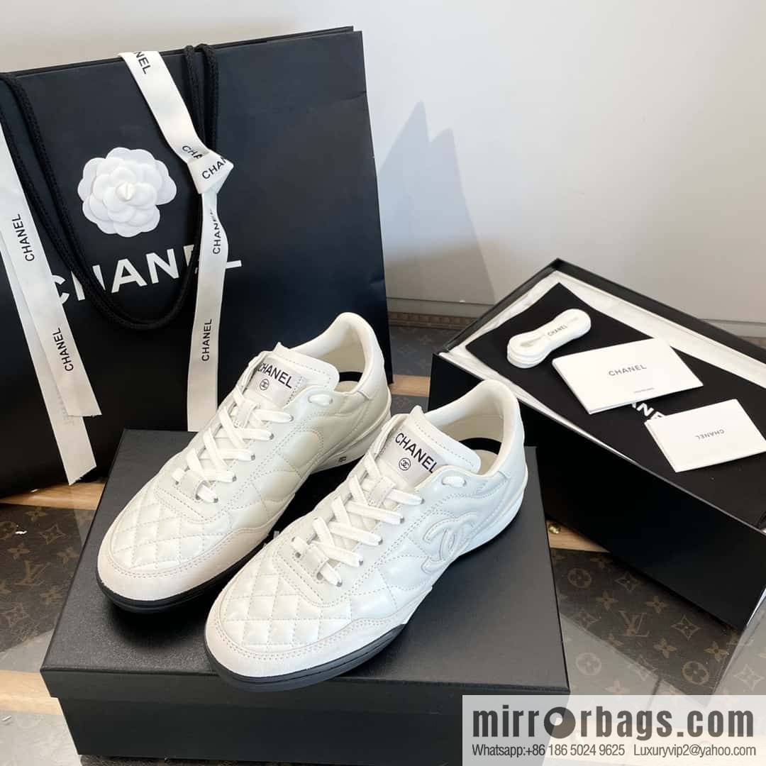 CHANEL Xiaoxiang Latest rhombus third generation, double C football shoes⚽