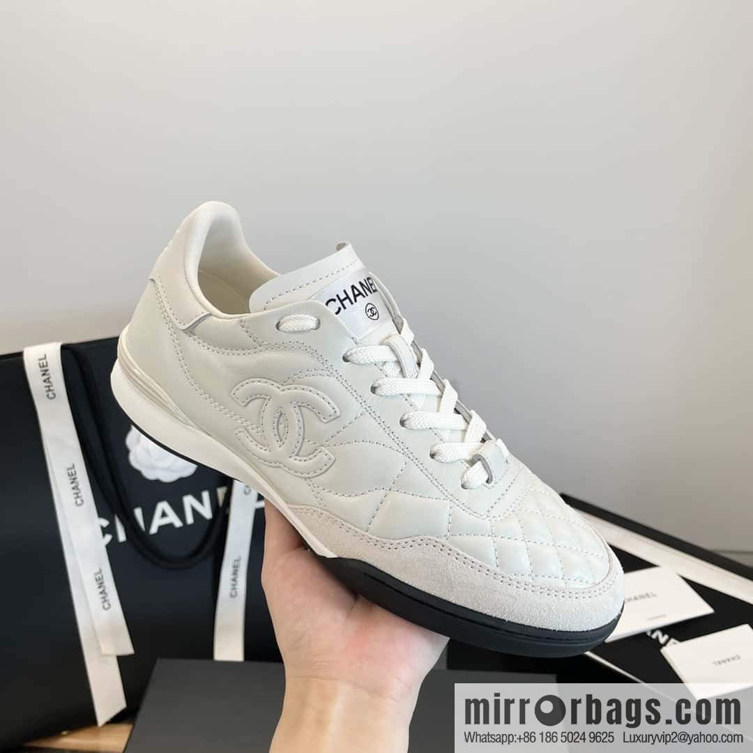 CHANEL Xiaoxiang Latest rhombus third generation, double C football shoes⚽
