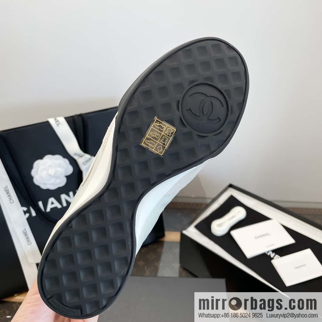 CHANEL Xiaoxiang Latest rhombus third generation, double C football shoes⚽