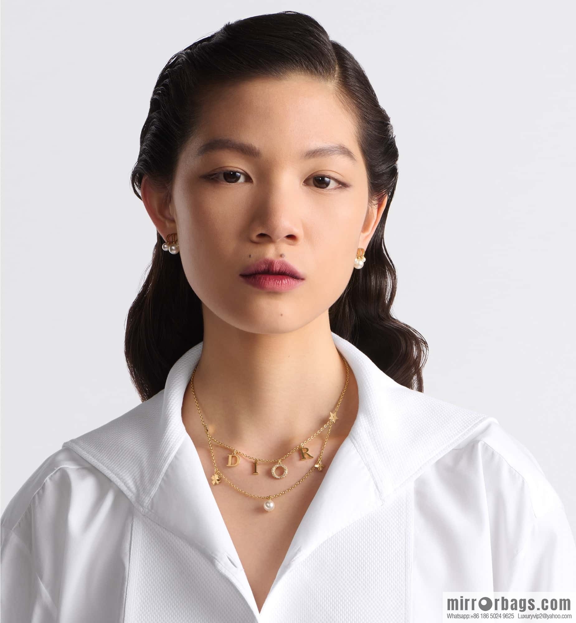 New ☑️ DIOR Dior fringed letter pentagram bracelet, necklace