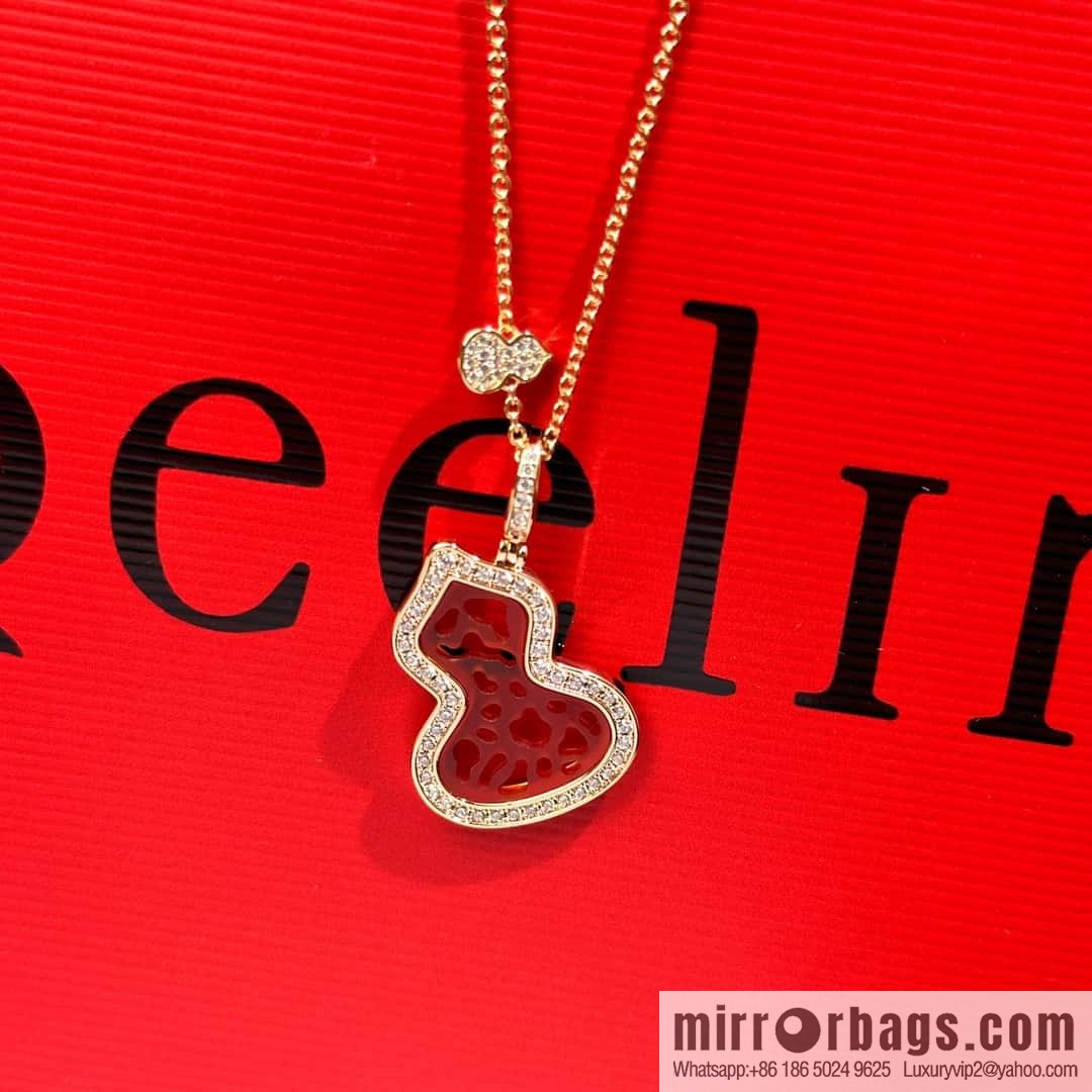 ❗️New ❗️ ☀️ original order ☀️ Qeelin unicorn medium agate lace gourd necklace ☀️