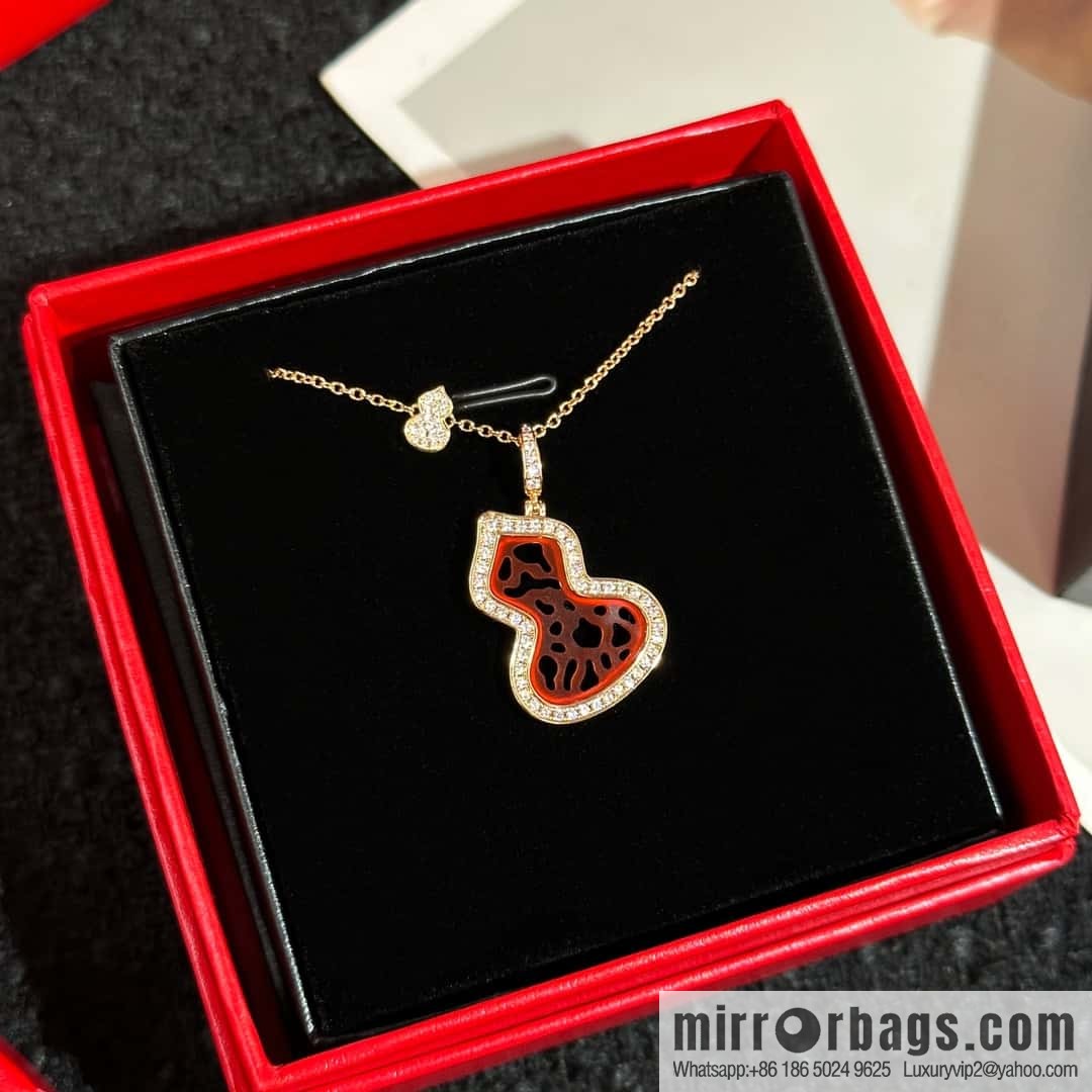 ❗️New ❗️ ☀️ original order ☀️ Qeelin unicorn medium agate lace gourd necklace ☀️