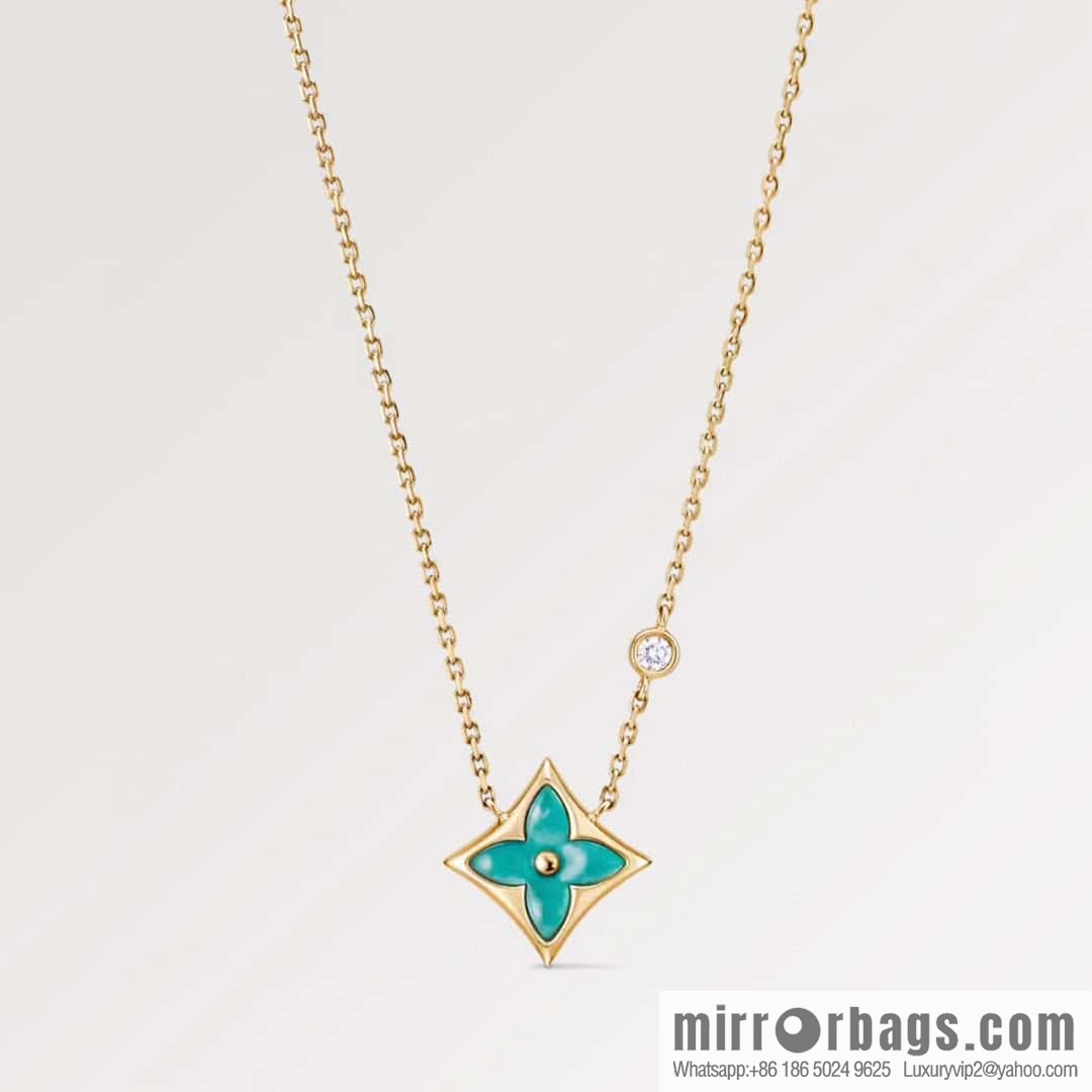 ❗️New ❗️ ☀ Louis Vuitton rhombus presbyopia Tianhe stone bracelet, necklace ☀