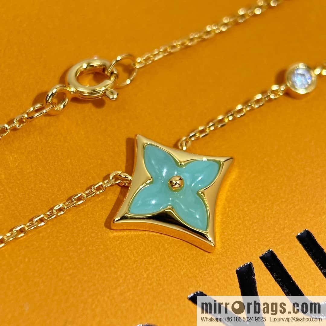 ❗️New ❗️ ☀ Louis Vuitton rhombus presbyopia Tianhe stone bracelet, necklace ☀