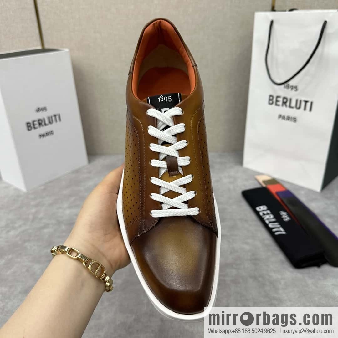 Berlut Bruti, Geometric Styling Board Shoes Strike Stellar Casual Shoes Sneakers
