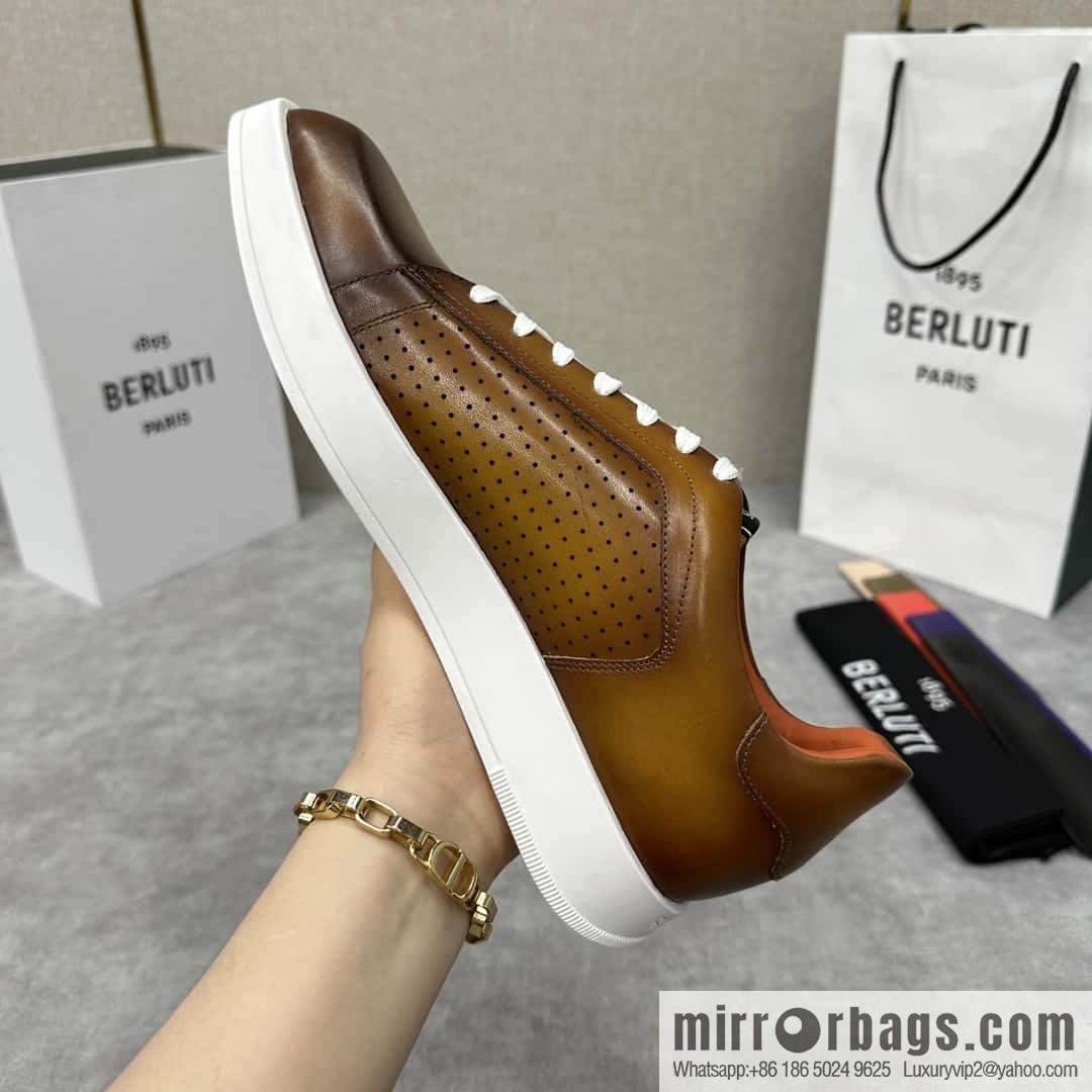 Berlut Bruti, Geometric Styling Board Shoes Strike Stellar Casual Shoes Sneakers