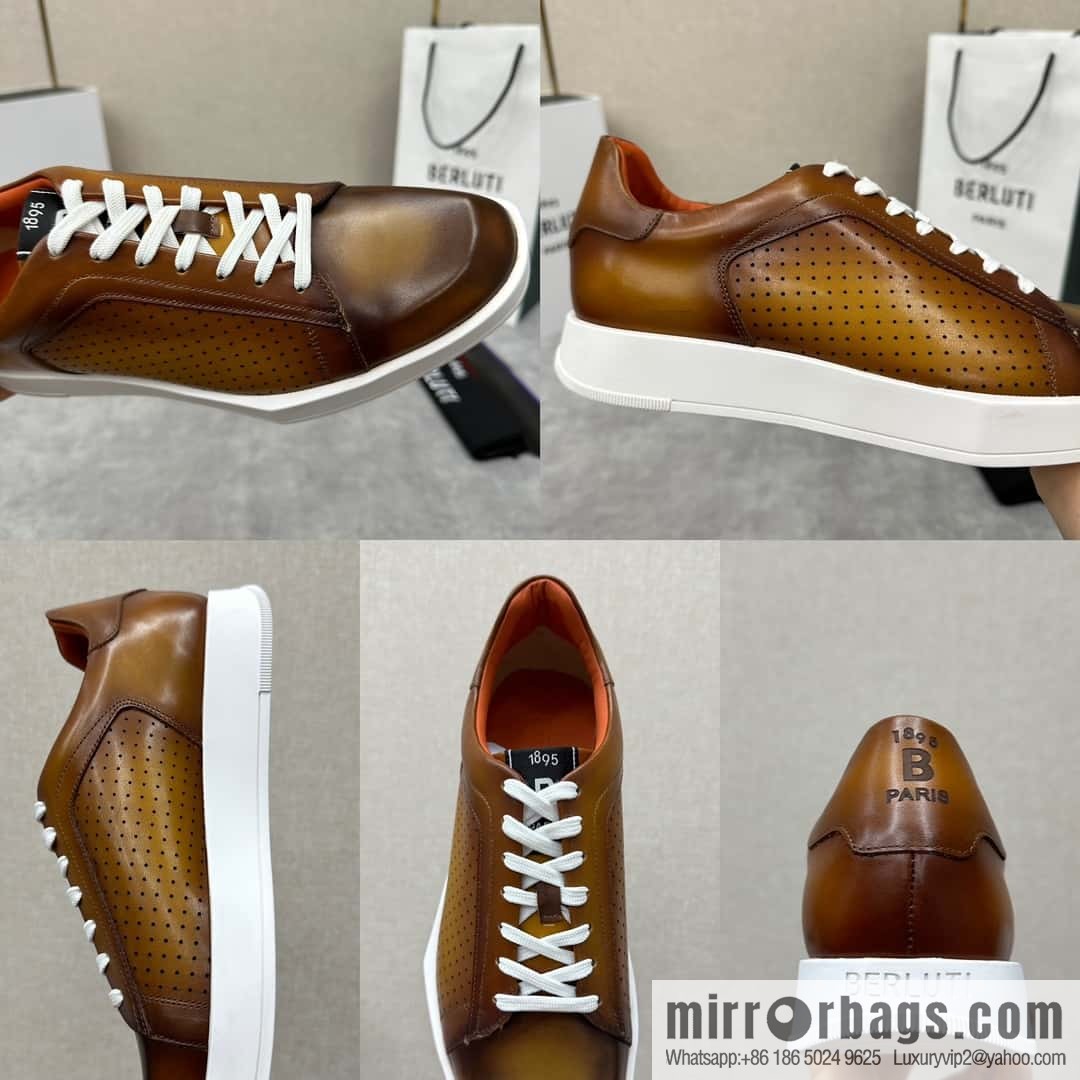 Berlut Bruti, Geometric Styling Board Shoes Strike Stellar Casual Shoes Sneakers