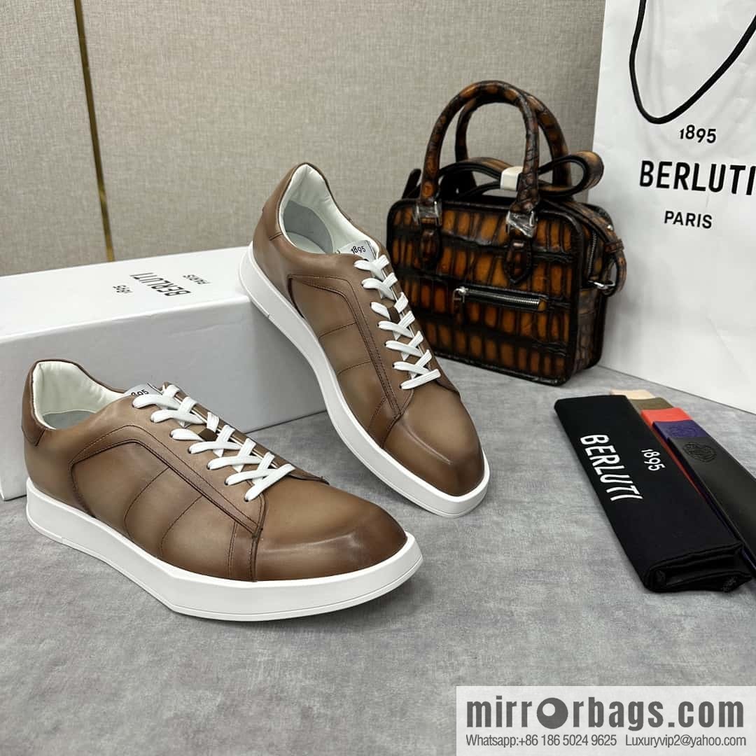 Berlut Bruti, Geometric Styling Board Shoes Strike Stellar Casual Shoes Sneakers
