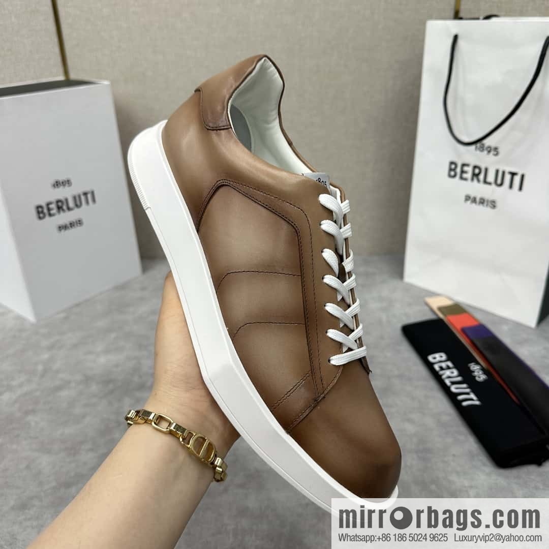 Berlut Bruti, Geometric Styling Board Shoes Strike Stellar Casual Shoes Sneakers