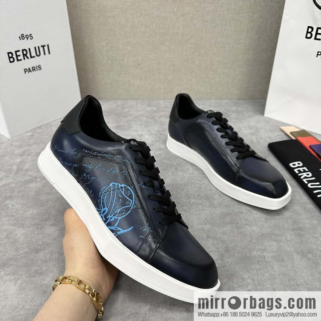 Berlut Bruti, Geometric Styling Board Shoes Strike Stellar Casual Shoes Sneakers