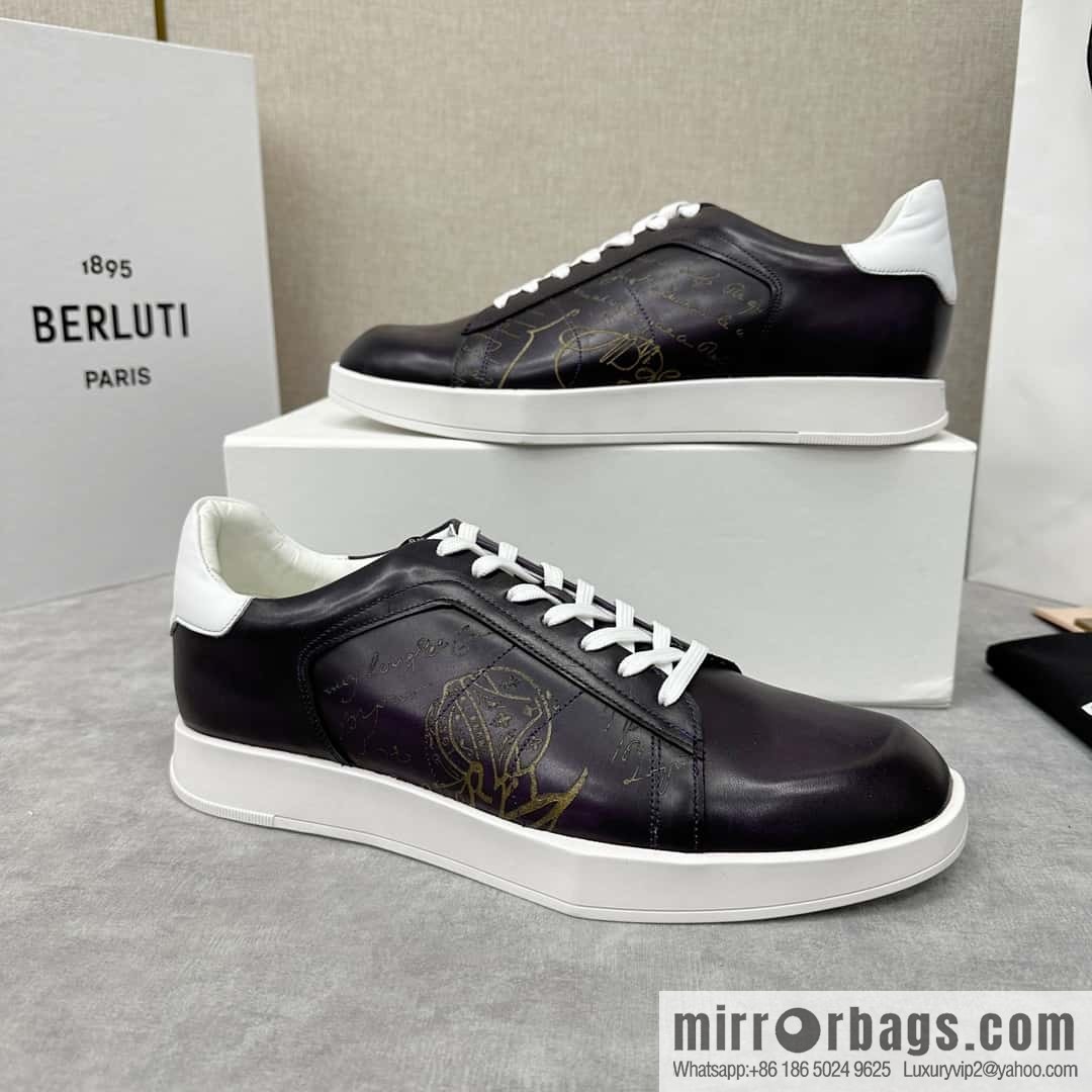 Berlut Bruti, Geometric Styling Board Shoes Strike Stellar Casual Shoes Sneakers