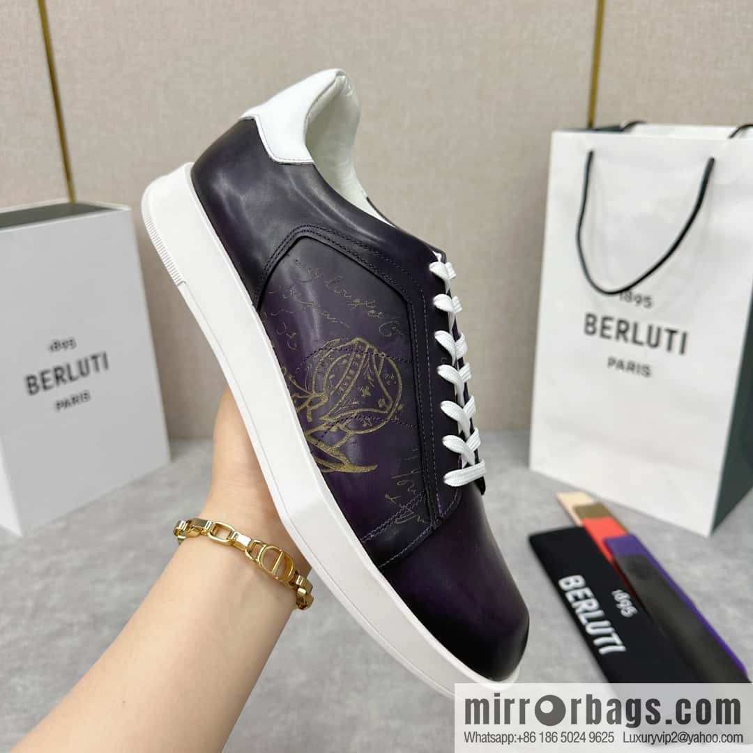 Berlut Bruti, Geometric Styling Board Shoes Strike Stellar Casual Shoes Sneakers