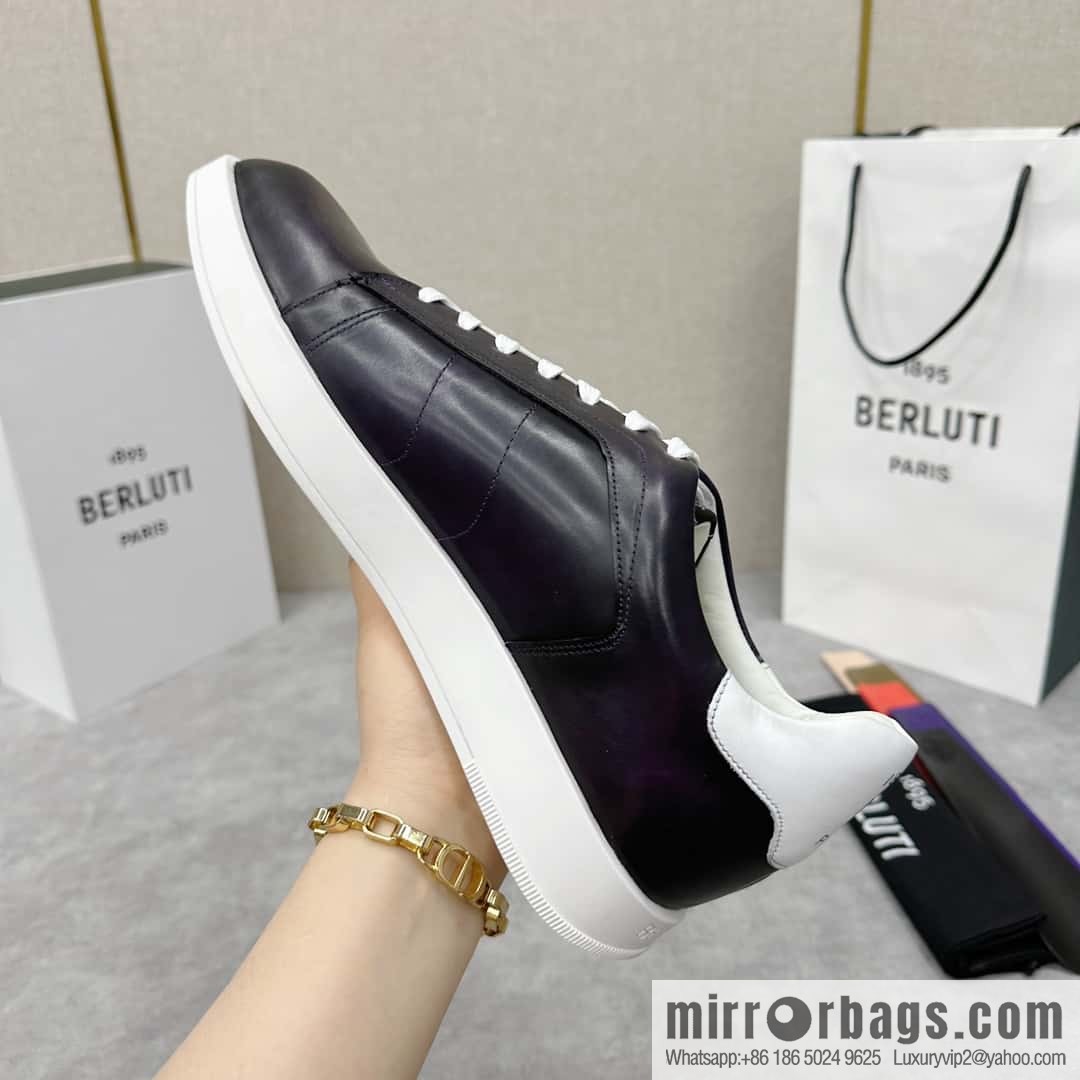 Berlut Bruti, Geometric Styling Board Shoes Strike Stellar Casual Shoes Sneakers
