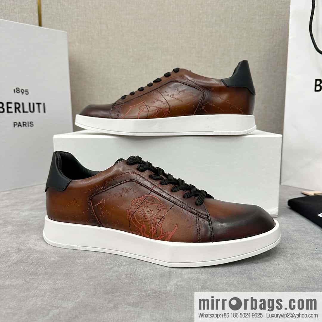 Berlut Bruti, Geometric Styling Board Shoes Strike Stellar Casual Shoes Sneakers