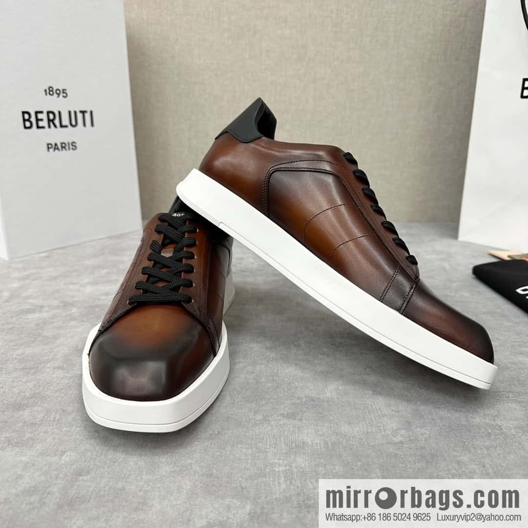 Berlut Bruti, Geometric Styling Board Shoes Strike Stellar Casual Shoes Sneakers