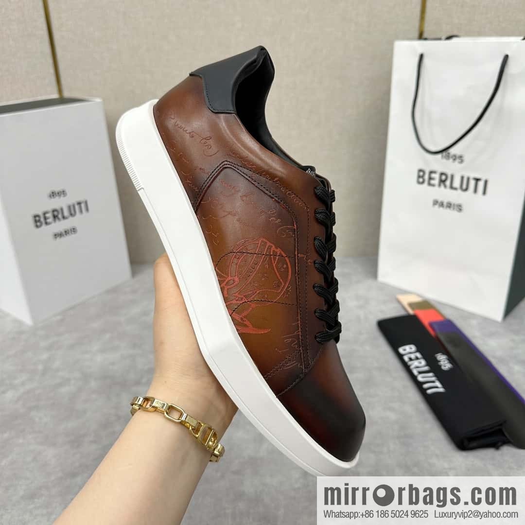 Berlut Bruti, Geometric Styling Board Shoes Strike Stellar Casual Shoes Sneakers