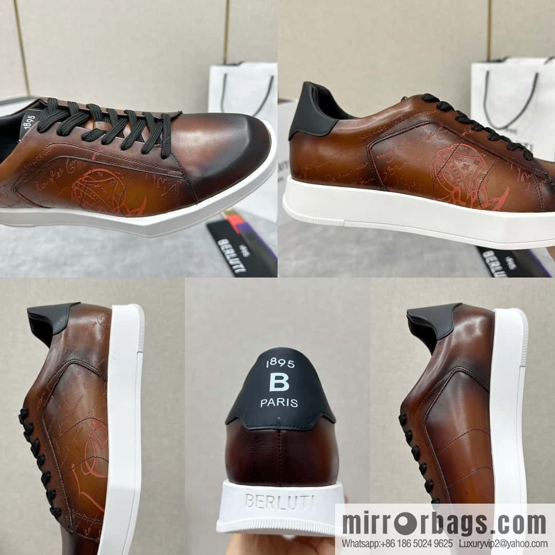 Berlut Bruti, Geometric Styling Board Shoes Strike Stellar Casual Shoes Sneakers
