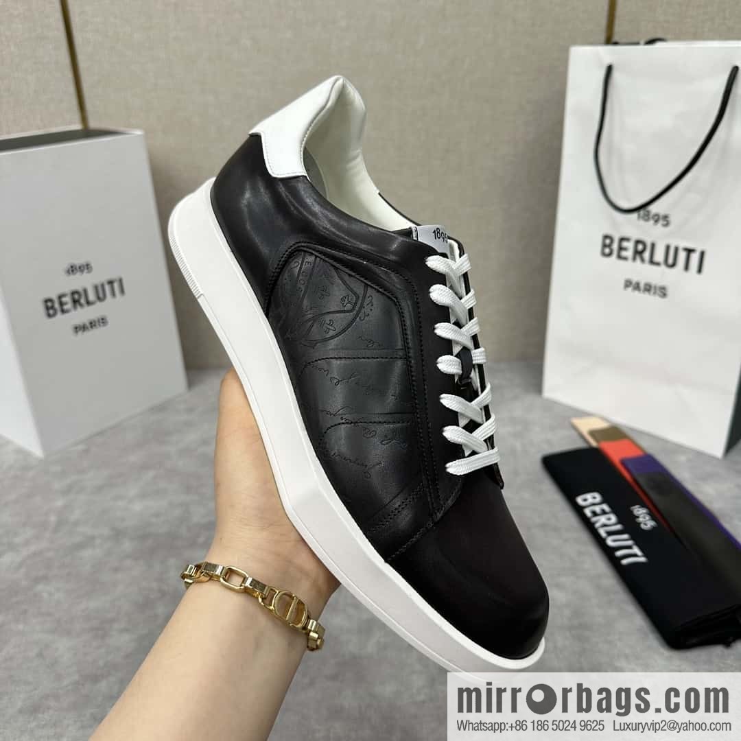 Berlut Bruti, Geometric Styling Board Shoes Strike Stellar Casual Shoes Sneakers