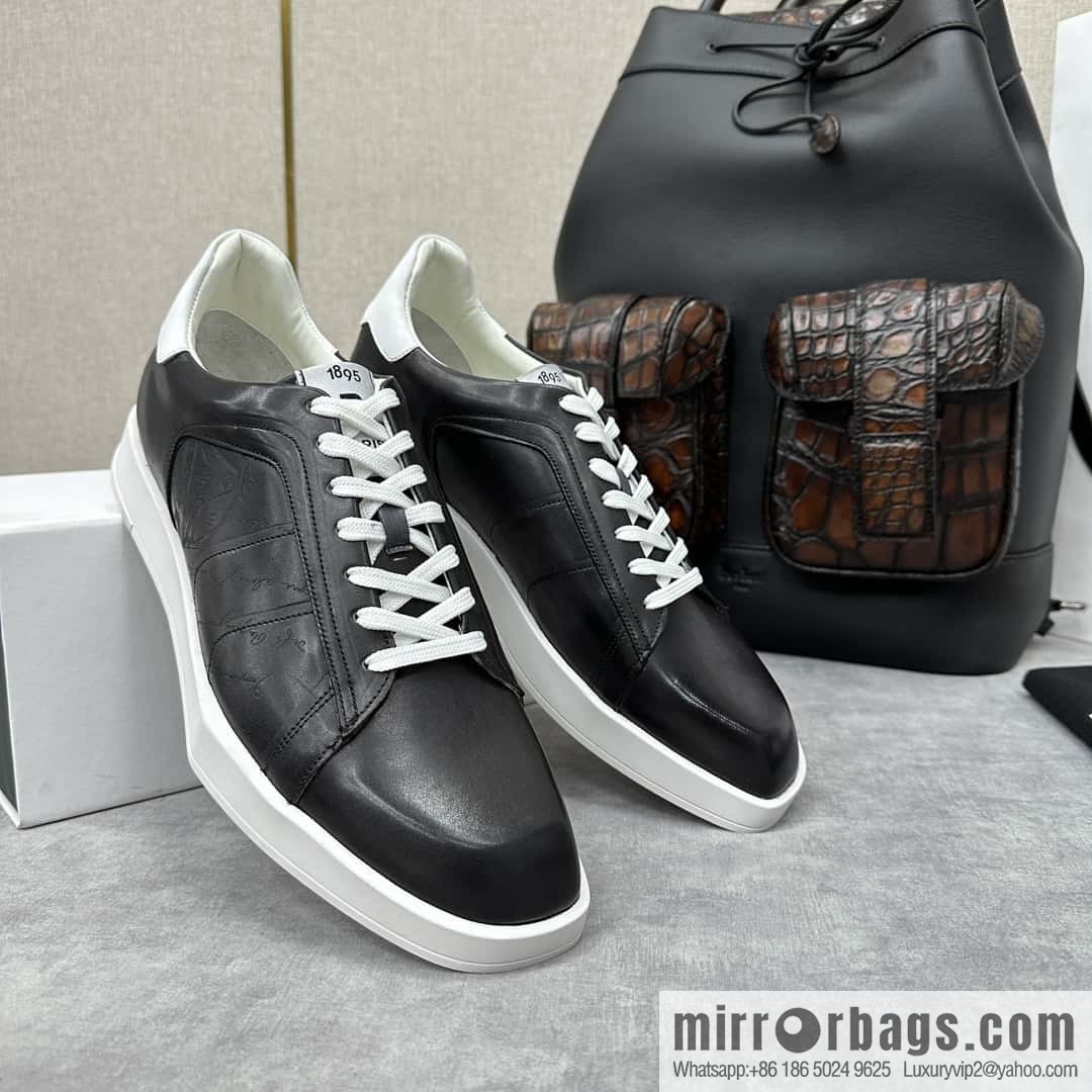Berlut Bruti, Geometric Styling Board Shoes Strike Stellar Casual Shoes Sneakers