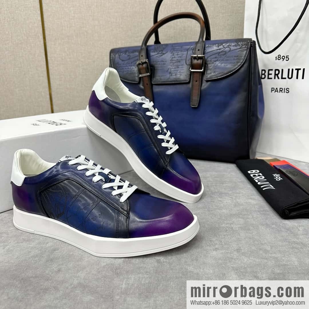 Berlut Bruti, Geometric Styling Board Shoes Strike Stellar Casual Shoes Sneakers