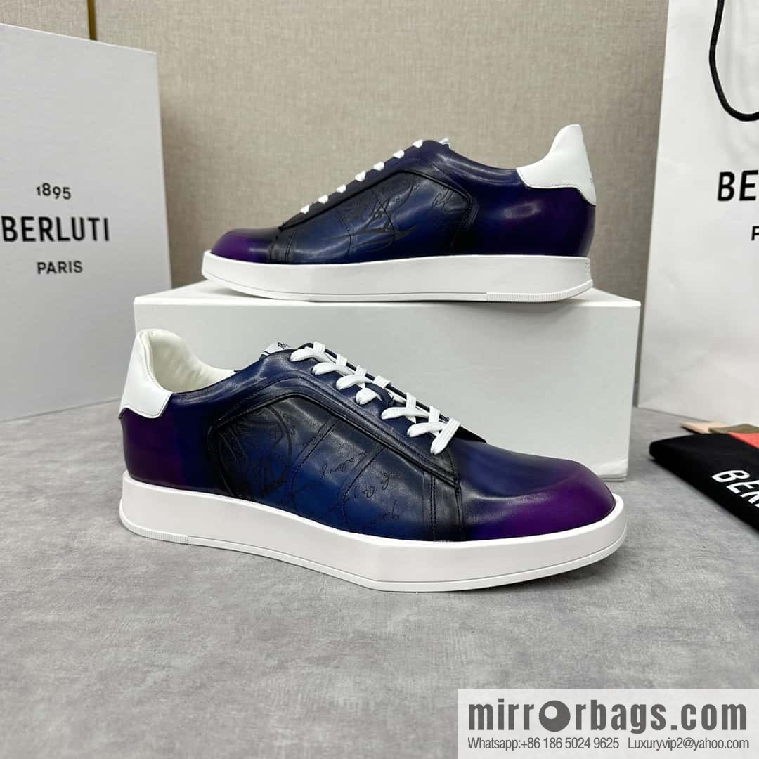Berlut Bruti, Geometric Styling Board Shoes Strike Stellar Casual Shoes Sneakers
