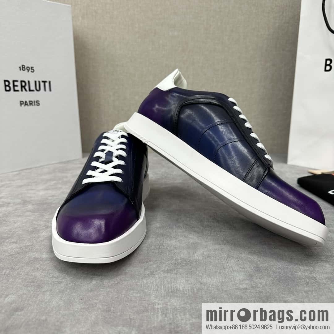 Berlut Bruti, Geometric Styling Board Shoes Strike Stellar Casual Shoes Sneakers