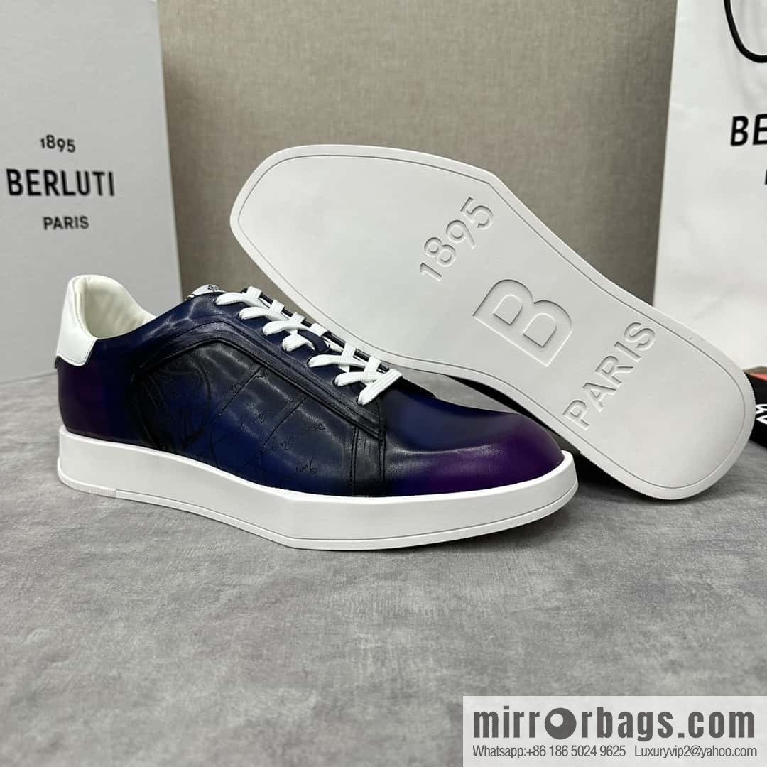 Berlut Bruti, Geometric Styling Board Shoes Strike Stellar Casual Shoes Sneakers