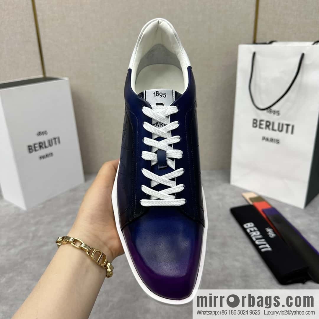 Berlut Bruti, Geometric Styling Board Shoes Strike Stellar Casual Shoes Sneakers