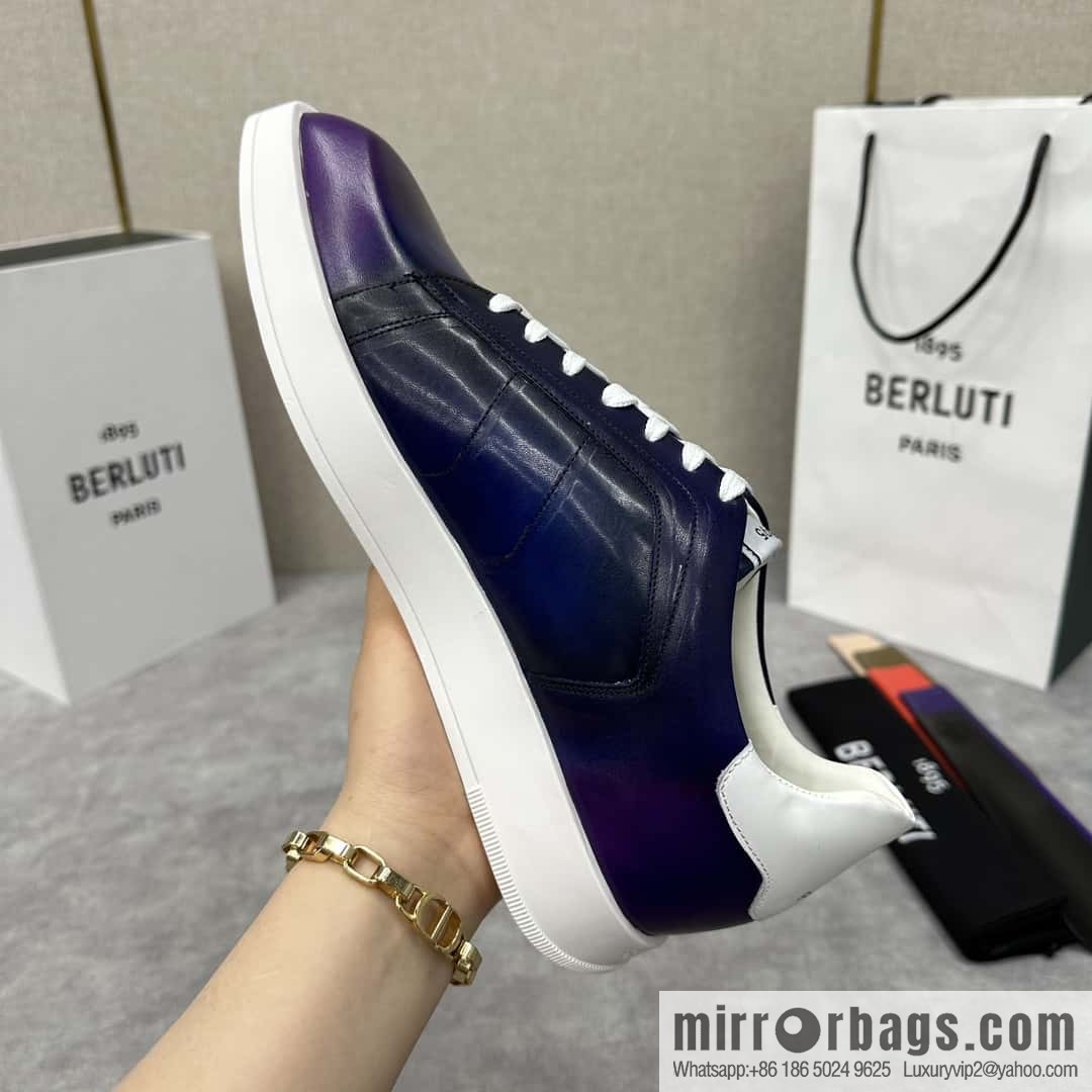 Berlut Bruti, Geometric Styling Board Shoes Strike Stellar Casual Shoes Sneakers