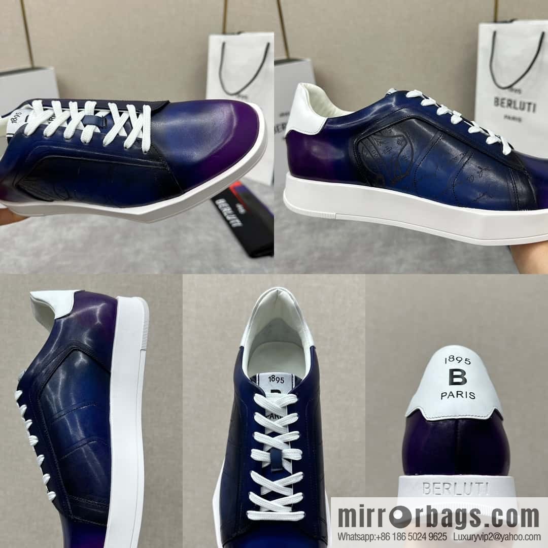 Berlut Bruti, Geometric Styling Board Shoes Strike Stellar Casual Shoes Sneakers