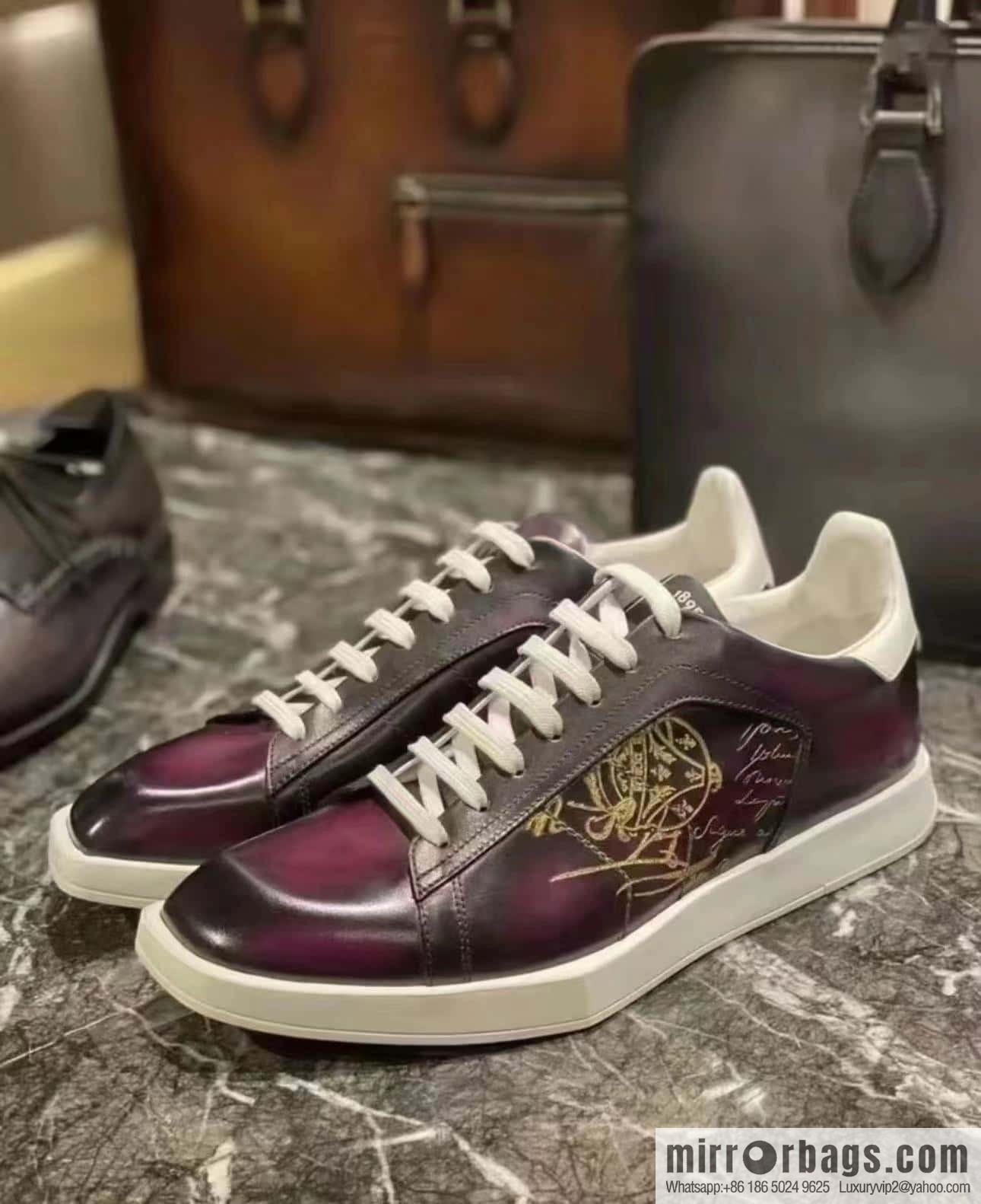 Berlut Bruti, Geometric Styling Board Shoes Strike Stellar Casual Shoes Sneakers