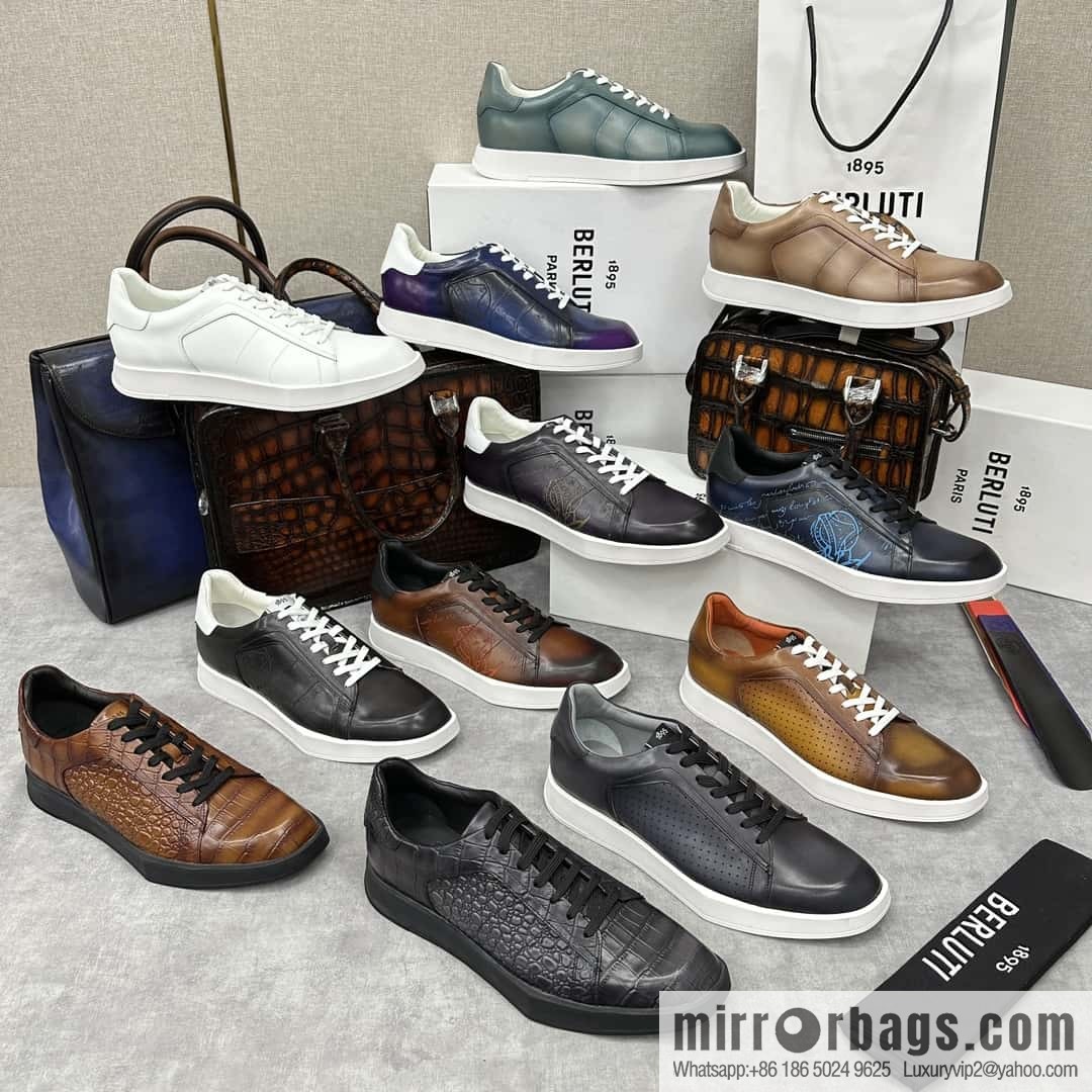 Berlut Bruti, Geometric Styling Board Shoes Strike Stellar Casual Shoes Sneakers