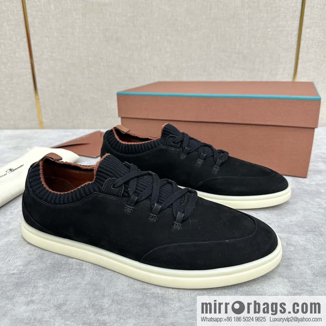 💋💍LP Home New Loro Pian Soho Walk Men's Sneakers