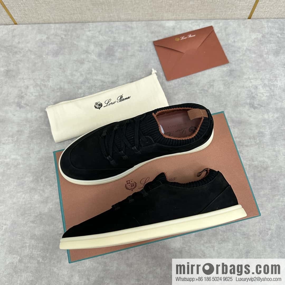💋💍LP Home New Loro Pian Soho Walk Men's Sneakers