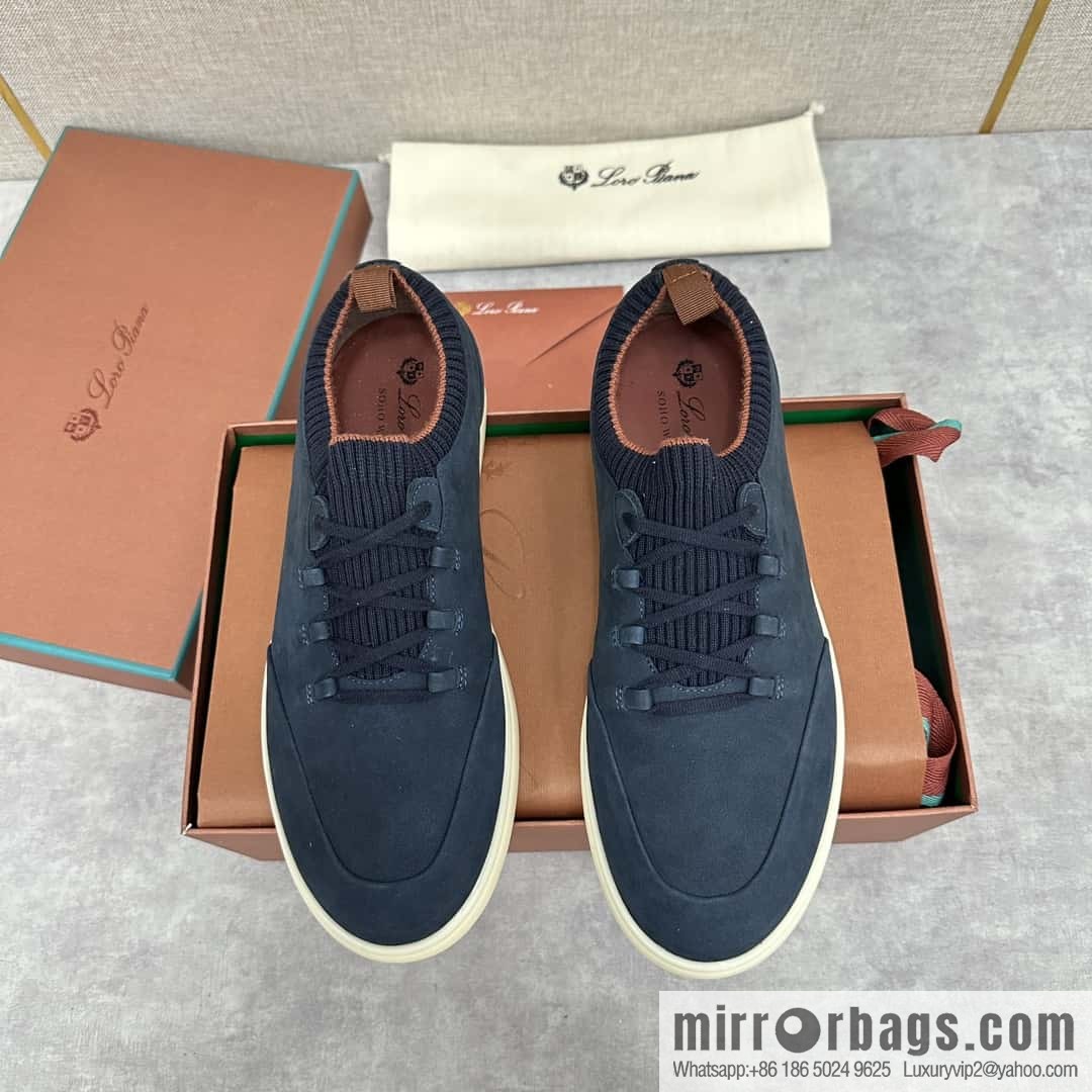 💋💍LP Home New Loro Pian Soho Walk Men's Sneakers