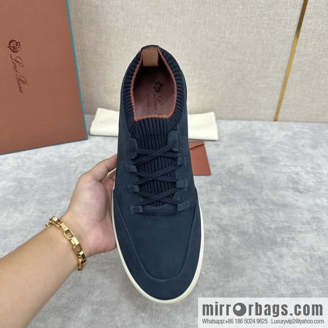 💋💍LP Home New Loro Pian Soho Walk Men's Sneakers